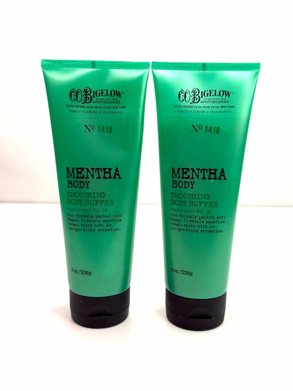 Bath & Body Works C.O. Bigelow MENTHA Peppermint Smoothing Buffer Body Scrub